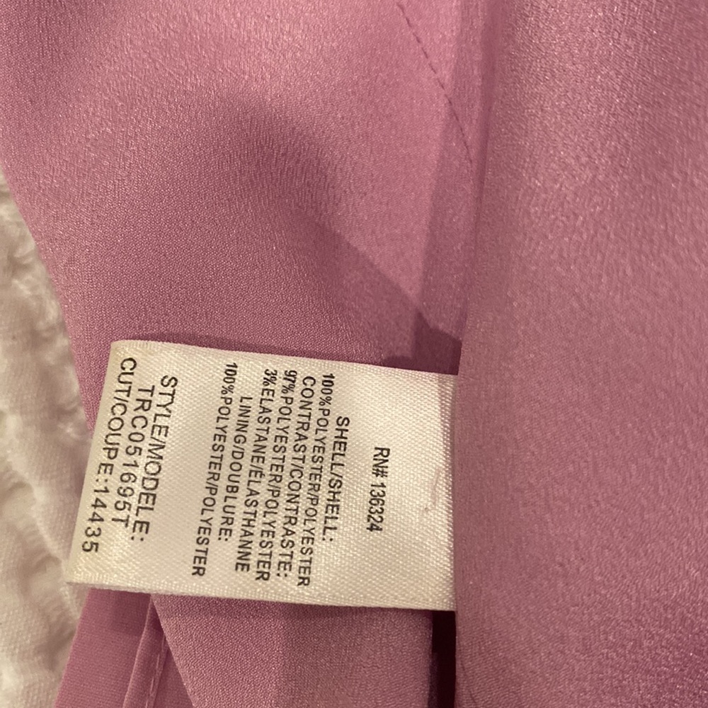 HALSTON HERITAGE Pleated Crepe Midi Dress - Picture 13 of 14